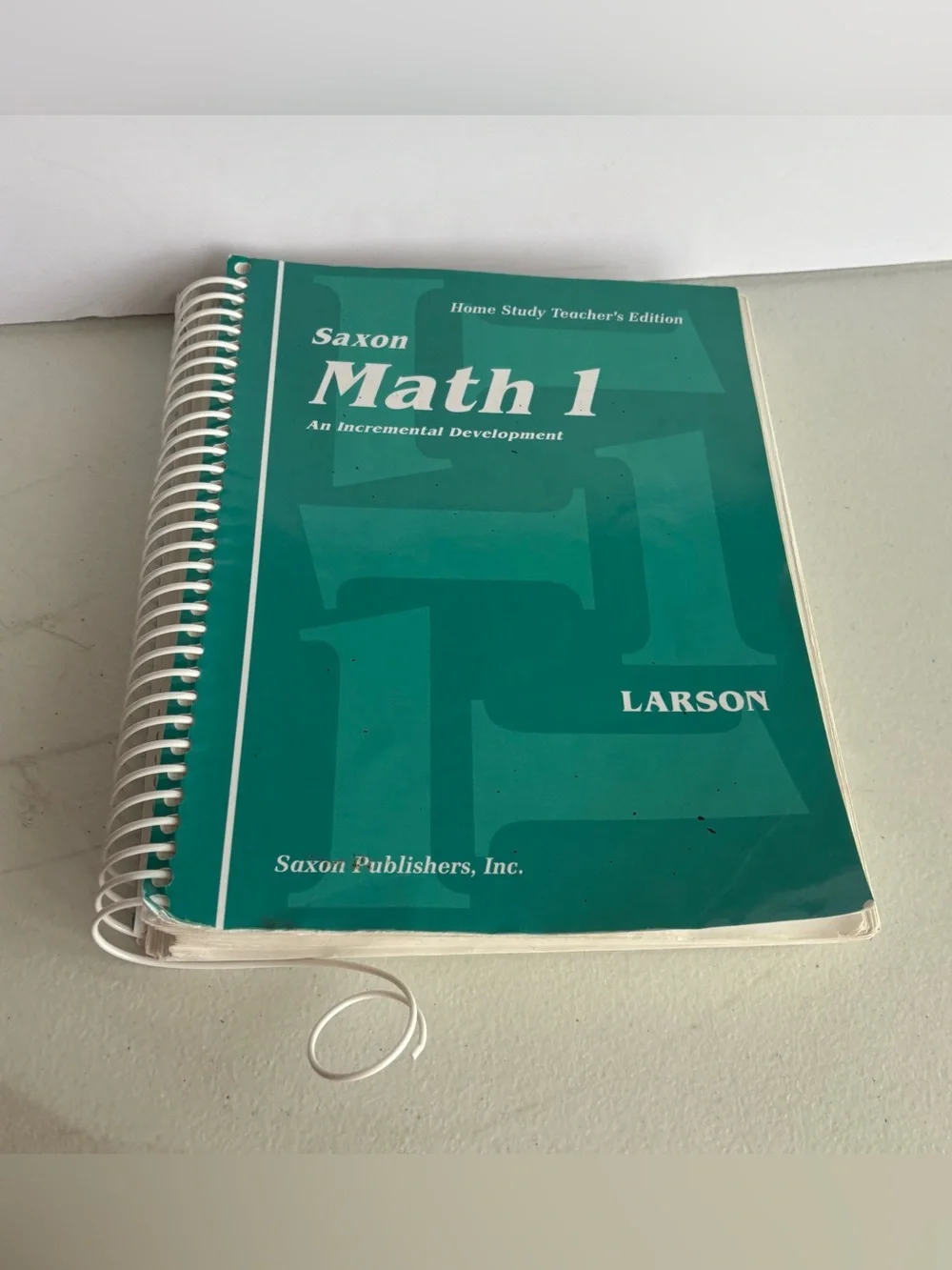 Homeschool Early Learning Saxon Math 1 Home Study Teacher’s Edition